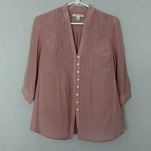 Banana Republic nice blouse 100 percent silk